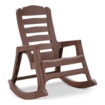 Plastic Rocking Chair with Nylon Material