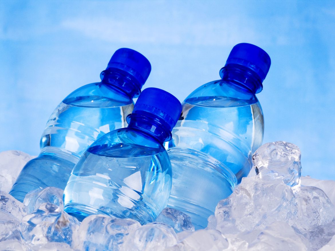 Raw materials for plastic bottles + raw materials used to make plastic water bottles