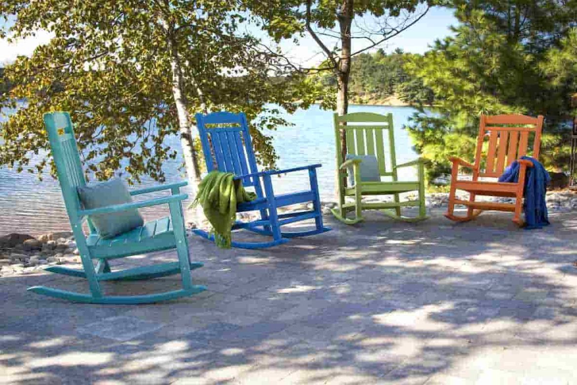 Top quality outdoor plastic chairs with cup holders