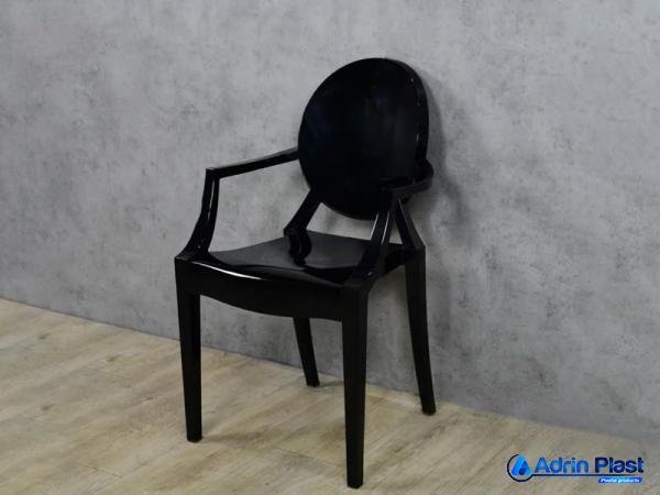Buy black plastic chair types + price