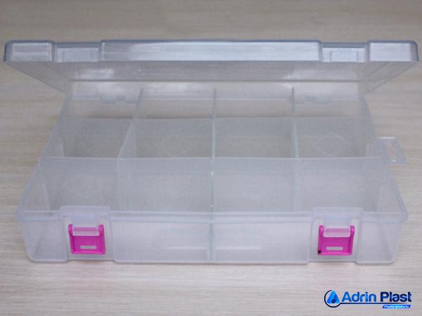 Buy plastic box with dividers + best price