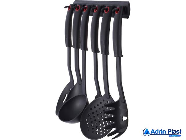 black plastic kitchen utensils | Buy at a cheap price